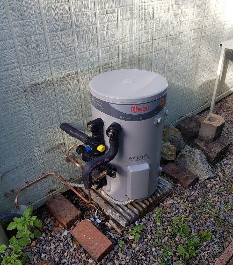 Electric hot water system installation by Abundant Hot Water Sydney